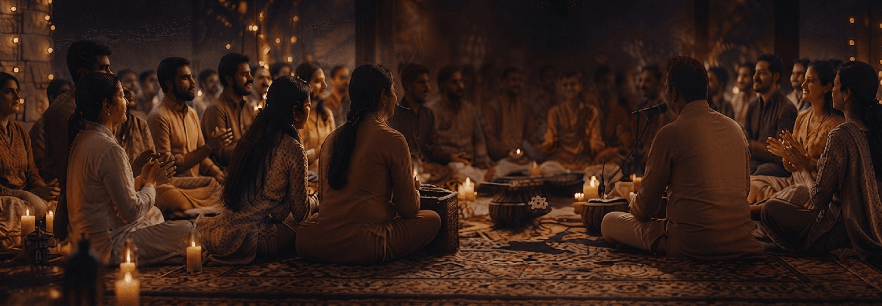 Kirtan community gathering